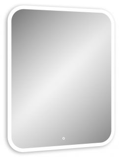 Зеркало с подсветкой Continent Glamour ЗЛП243 с сенсорным выключателем 50см